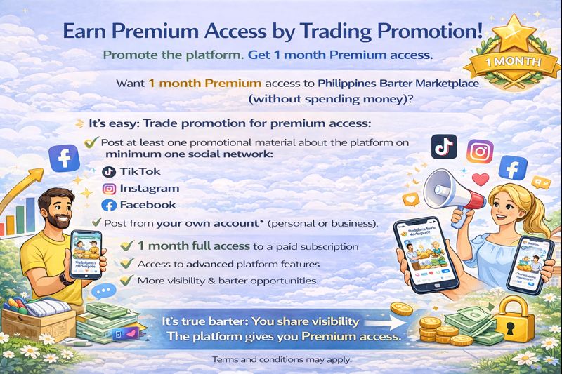 Premium Access via Promotion Barter